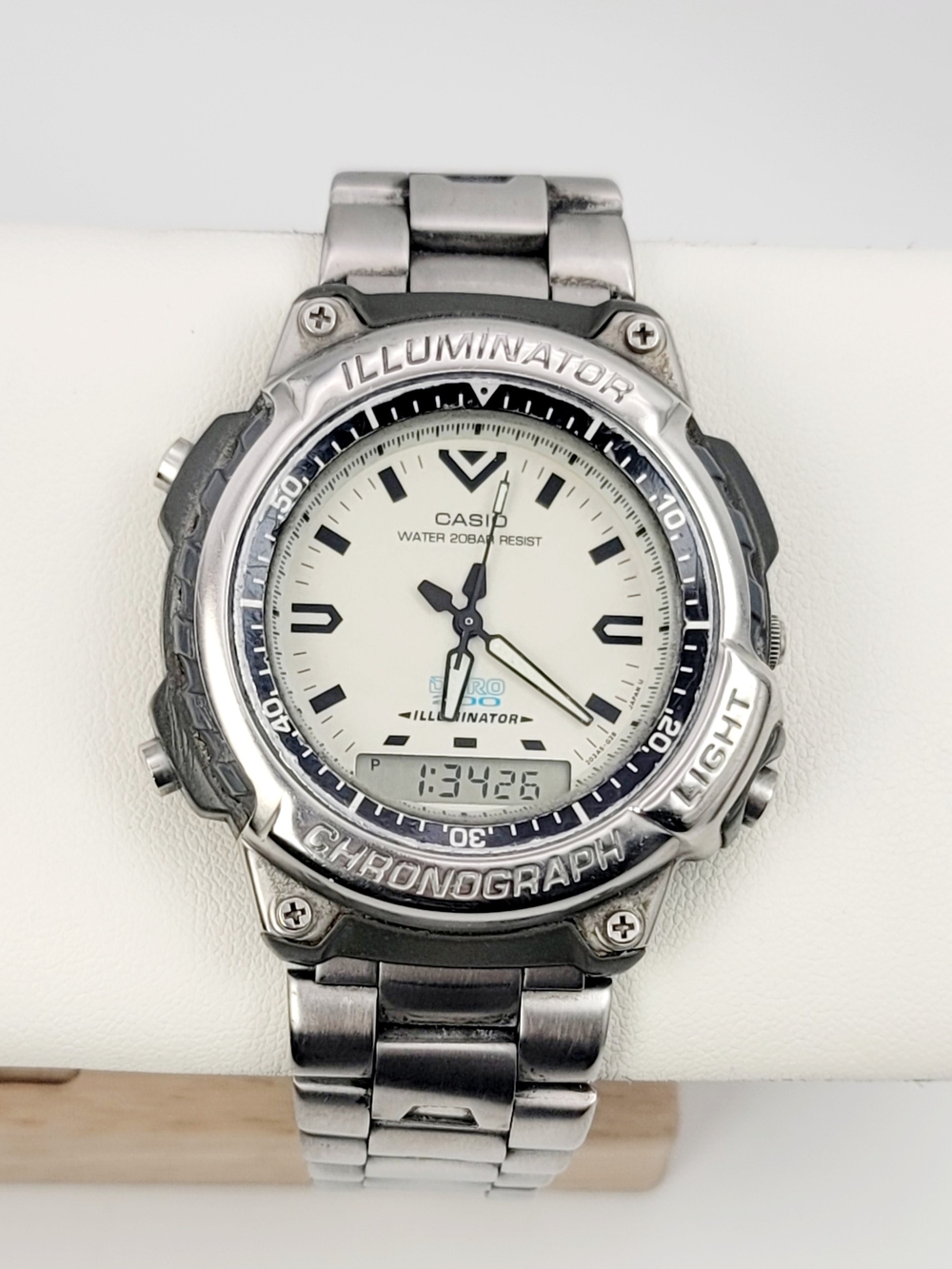 Casio Duro DR0-207 Ana-Digi Diver 200M “Tuna” JDM Module 1320 Vintage Watch